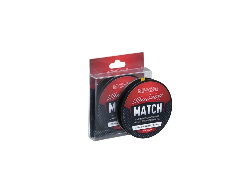 Výhodná Nabídka Mivardi Ultra sinking Match 0,185 mm 150 m