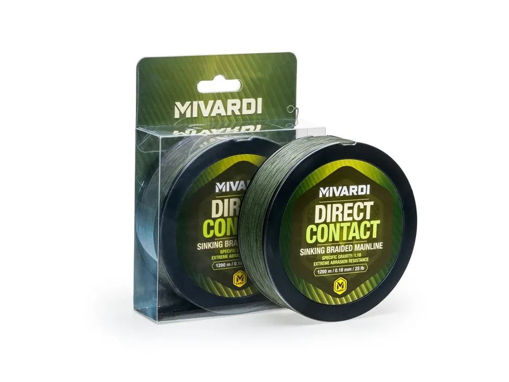 Mivardi DirectContact Sinking braid 0,18mm 1200m (25lb) Autentický