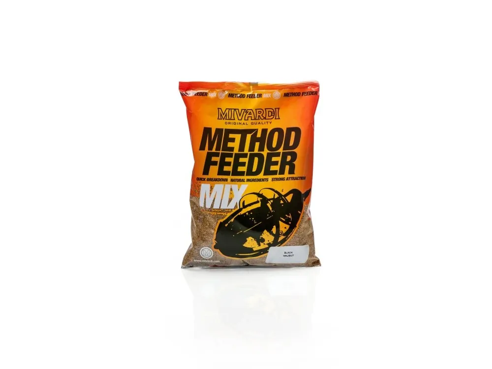 Mivardi Method feeder mix - Black halibut Omezená Nabídka