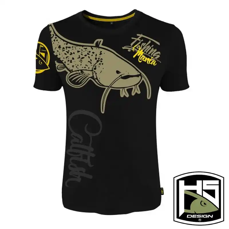 Super Cena Tričko pro rybáře sumec HOTSPOT DESIGN CatFishing Mania