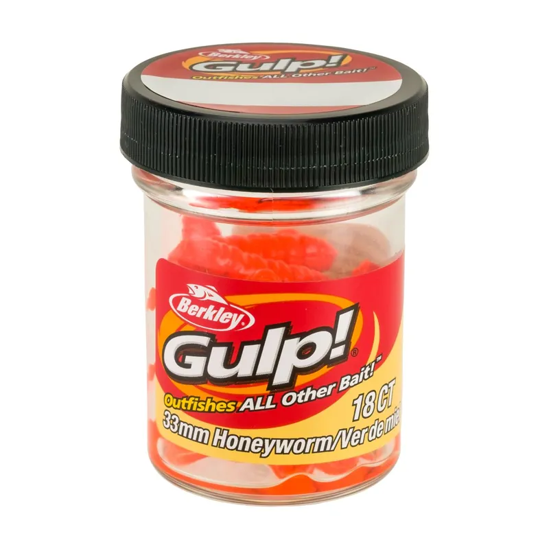 GULP! HONEY WORM 3,3CM ORANGE Rychlé Dodání