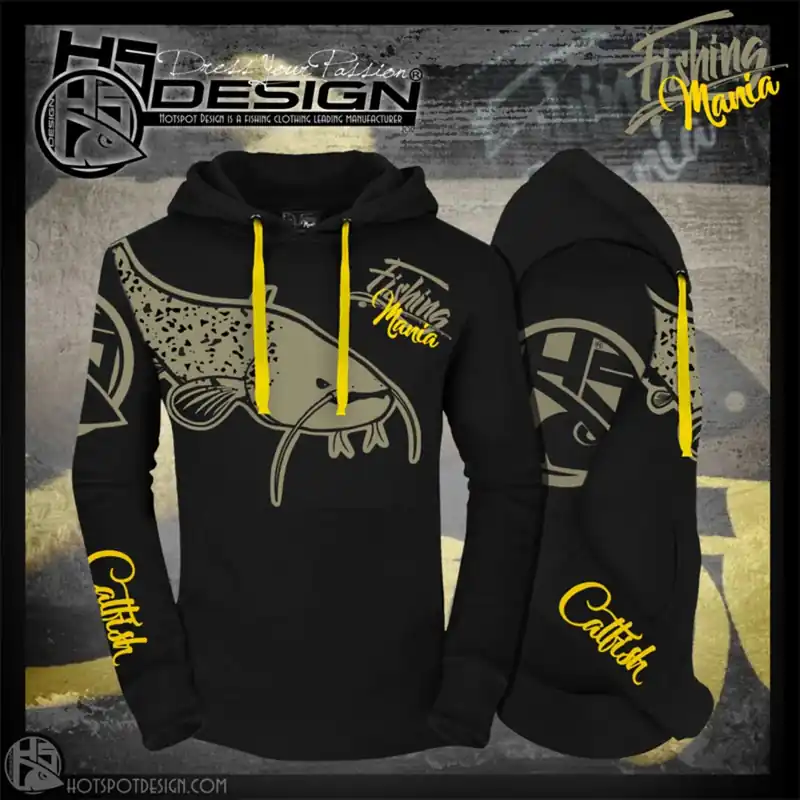 Oblíbený Mikina pro rybáře Mikina Fishing Mania Catfishing HOTSPOT DESIGN