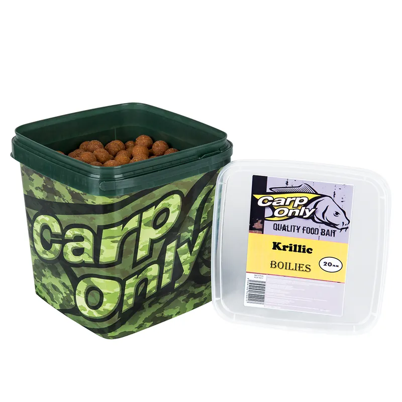 KRILLIC (KRILL & ČESNEK) BOILIES 24MM 3KG Hit Sezóny
