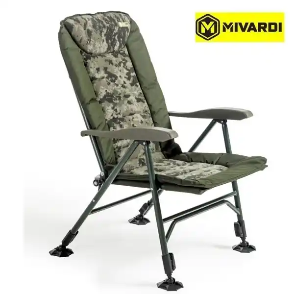 Sezónní Sleva Křeslo pro rybáře MIVARDI CAMOCODE QUATTRO