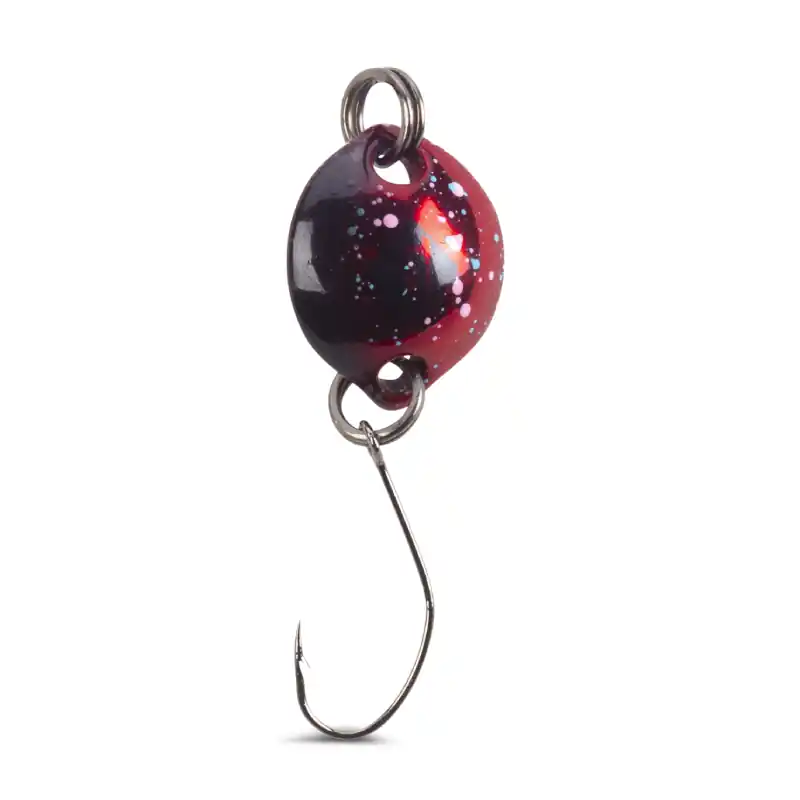 Oblíbený Iron Trout třpytka Button Spoon vzor SPB 1,8 g