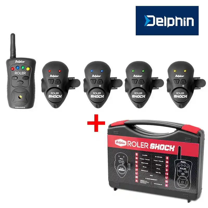 Sada signalizátorů na sumce 4+1 Delphin ROLER SHOCK Koupit Online