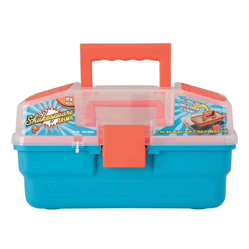Dětský kufřík Shakespeare Cosmic Orange Tackle Box Autentický
