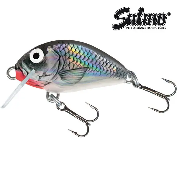 Nízká Cena Wobbler SALMO TINY FLOATING - 3CM Holo Grey Shiner