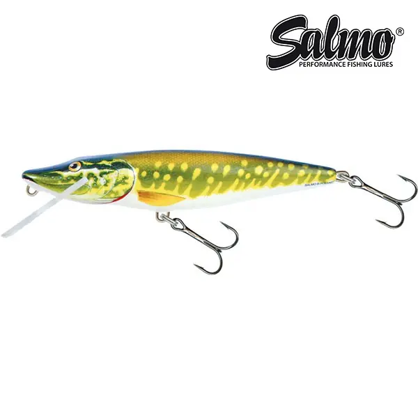 Wobbler SALMO PIKE FLOATING - 9CM REAL PIKE Poslední Šance