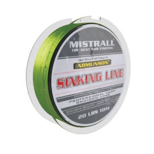 Mistrall pletená šňůra Admunson Sinking Line Nosnost 20lb Nejprodávanější