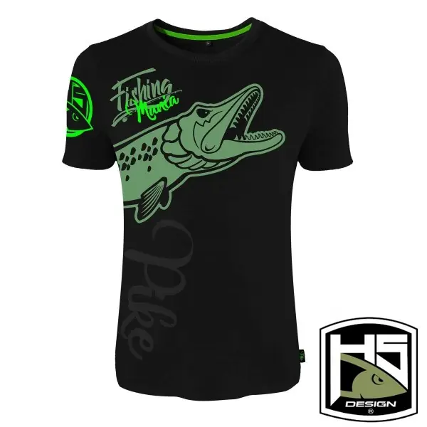 Tričko pro rybáře Tričko Pike Mania HOTSPOT DESIGN Omezená Nabídka