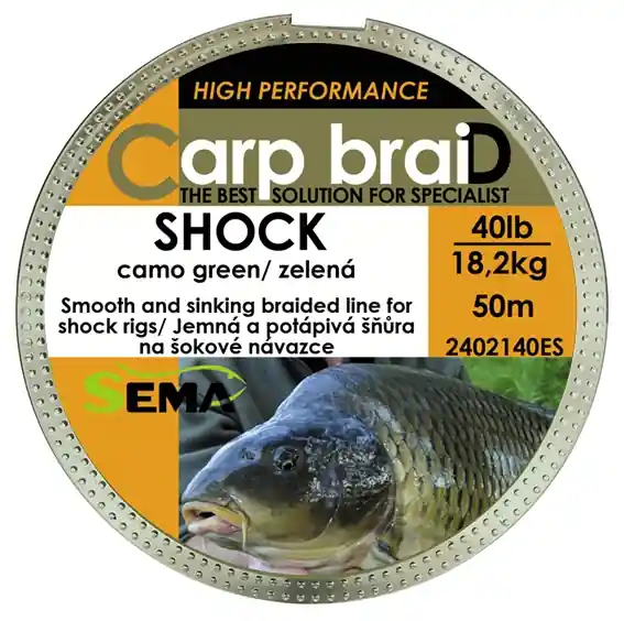 Shock camo 40lbs 50m Značkový