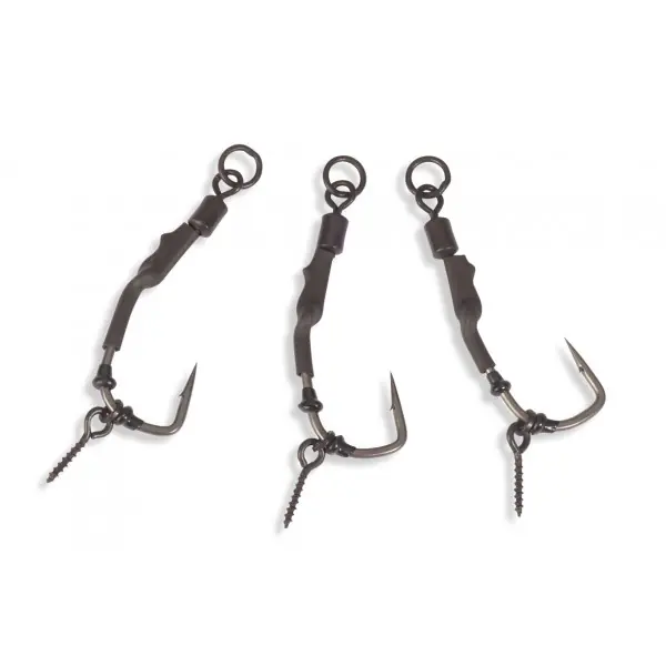 Novinka Anaconda háček Piercer Ronnie Rig Angle 90 Tgx Micro Barb Velikost 4, 3ks/bal