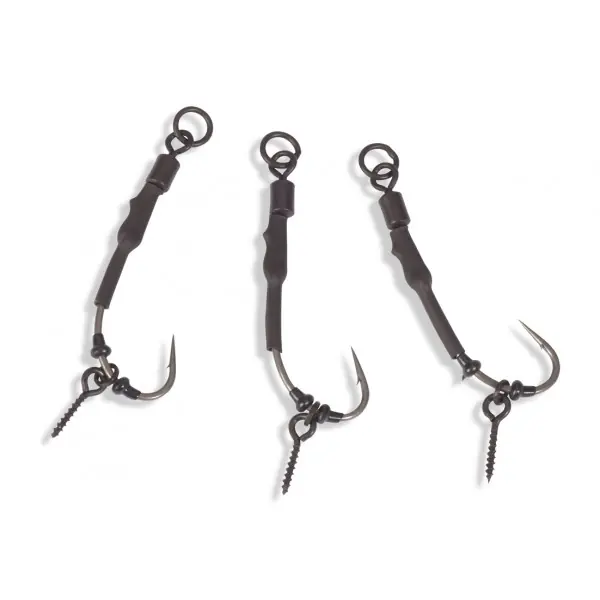 Anaconda háček Piercer Ronnie Rig Curve Shank Micro Barb Velikost 4, 3ks/bal Horká Nabídka