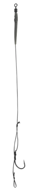 Nejprodávanější Anaconda návazec Piercer Adjustble Hair rig Curve Shank s protihrotem Velikost 4, 2ks/bal