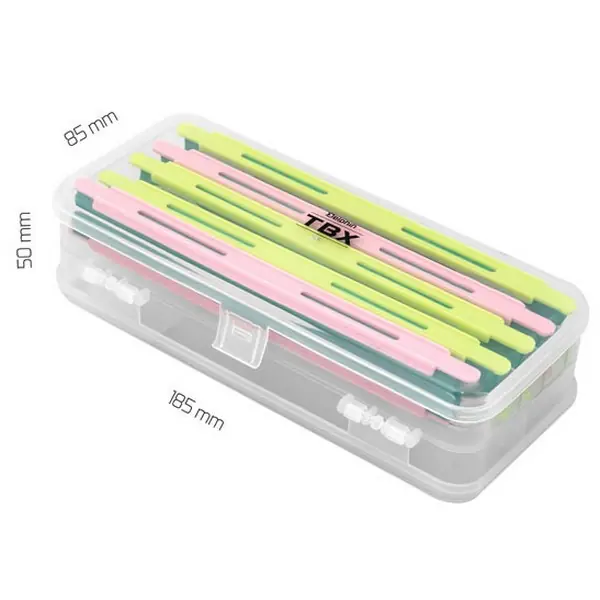 Novinka Krabička na návazce Delphin TBX Duo 185-5P EVA (185x85x50mm)