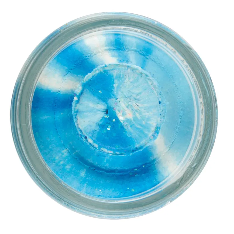 POWERBAIT SELECT GLITTER TROUT BAIT 50G WHITE NEON BLUE Speciální Cena