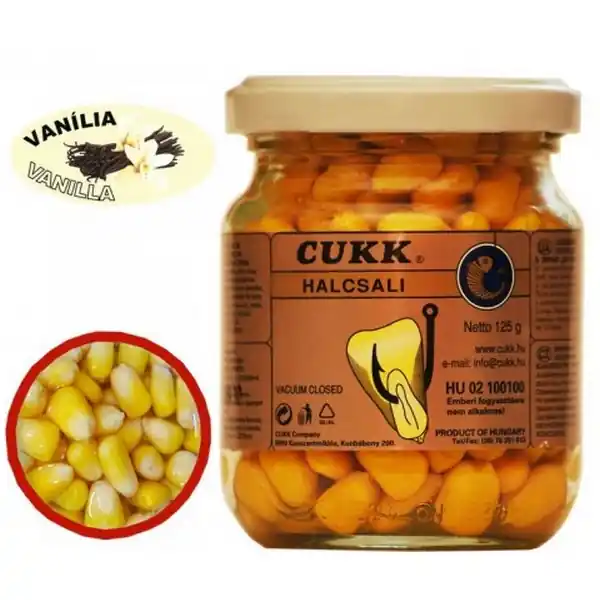 Ověřený CUKK KUKUŘICE bez nálevu VANILKA