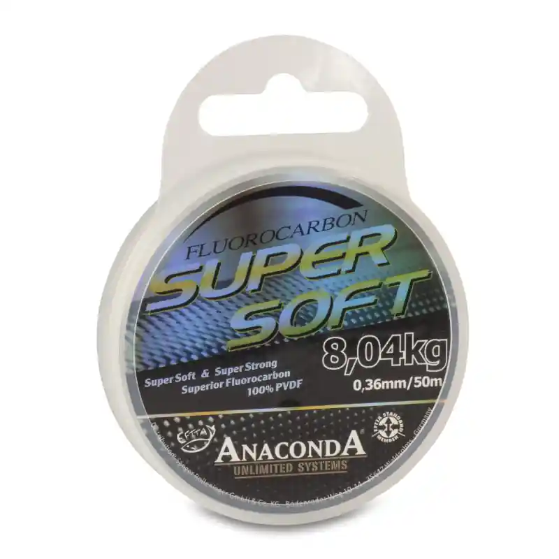 Anaconda Super Soft Fluorocarbon 0,45 mm 50 m Bezpečná Platba