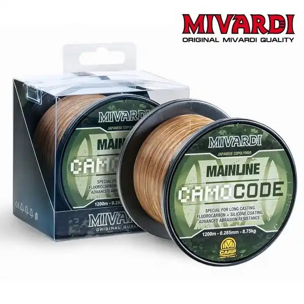 Ověřený Vlasec Mivardi CamoCODE Mainline 1200 m
