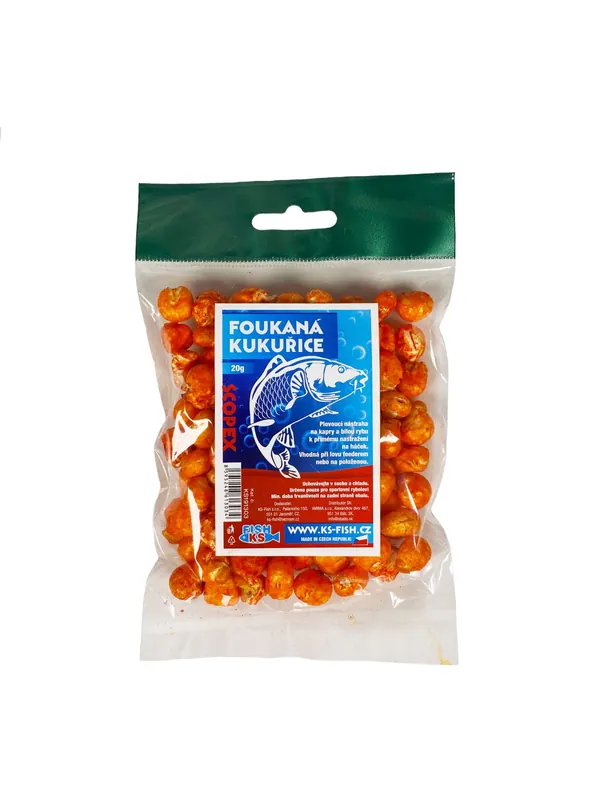 KS Fish foukaná kukuřice 20g, scoopex Odeslání Ihned