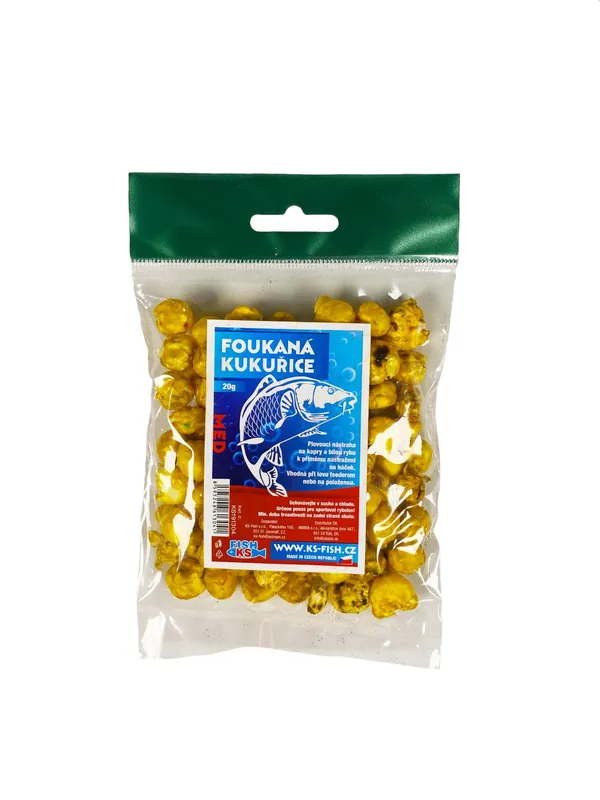 KS Fish foukaná kukuřice 20g, med Nejlepší Cena