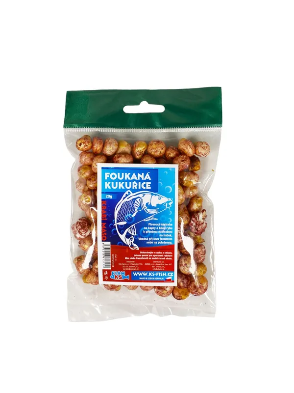 Časově Omezené KS Fish foukaná kukuřice 20g, krabí maso