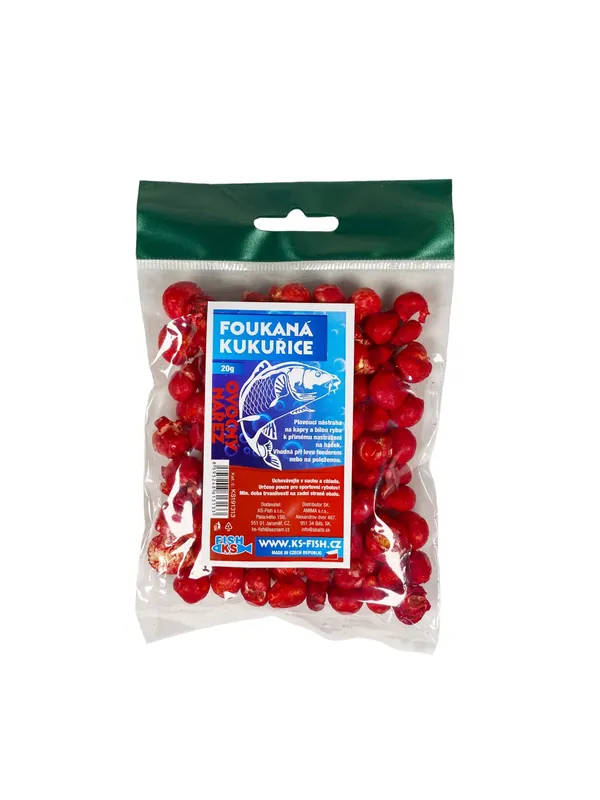Cenový Hit KS Fish foukaná kukuřice 20g, ovocný nářez