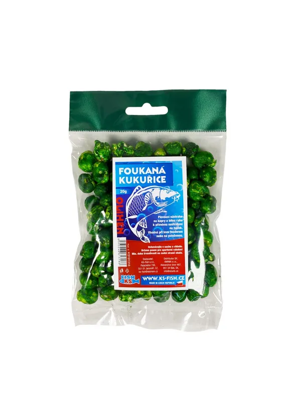 KS Fish foukaná kukuřice 20g, oliheň Dokud Zásoby Vydrží