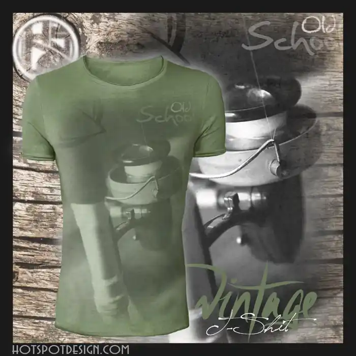 Vrácení Zdarma Hotspot Design Tričko Vintage Old School