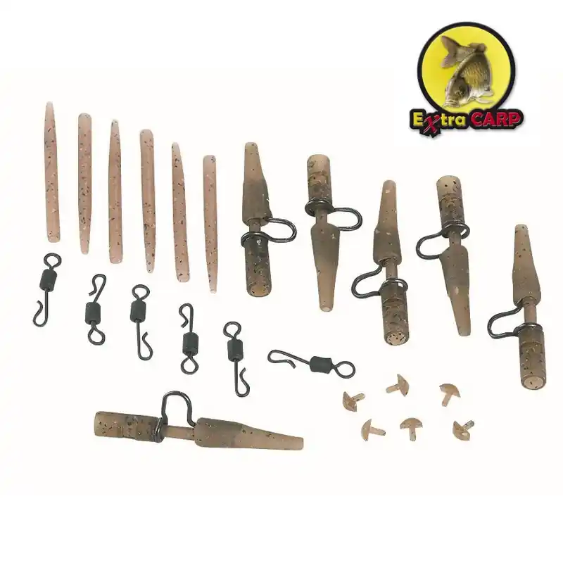 Extra Carp Camou Heavy Lead Clip Set Akční Nabídka