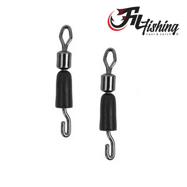 Filfishing Obratlík Feeder Quick Change Swivel M Ověřený