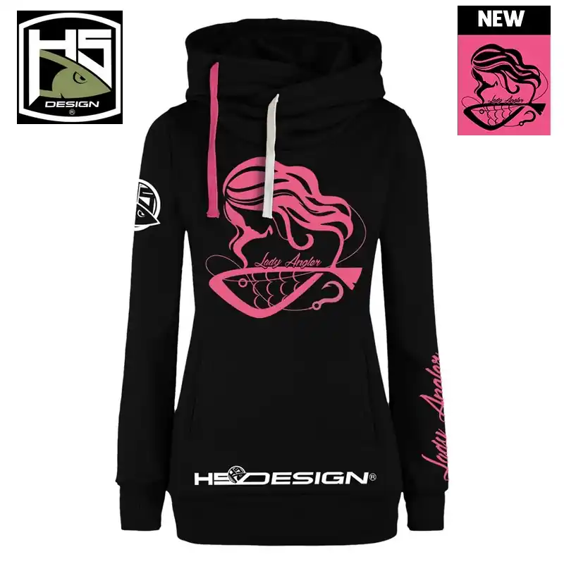 Akční Cena Dlouhá dámská mikina LADY ANGLER Hotspot Design