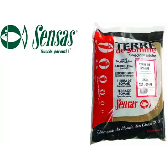 Víkendová Akce Hlína do krmení Sensas Terre de Somme - Jezero - 2kg