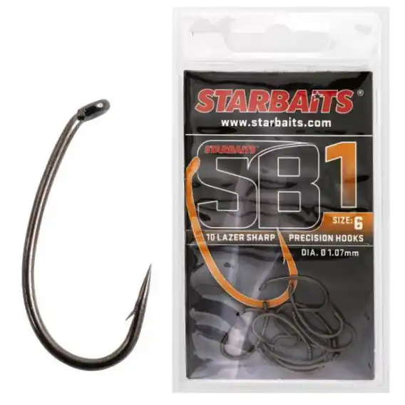 Nakupujte Hned STARBAITS - Háčky SB 1 vel. 4 10ks