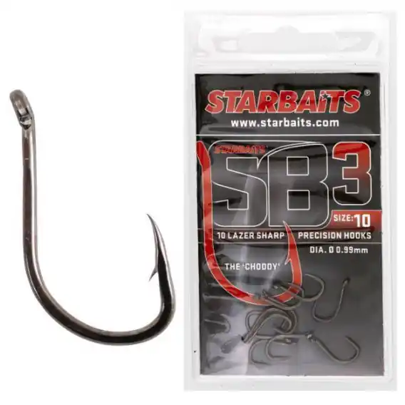 Hit Sezóny STARBAITS - Háčky SB 3 vel. 8 10ks