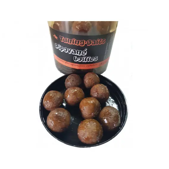 Tuning Baits - Dipované boilies Játra 16mm 250ml Časově Omezené