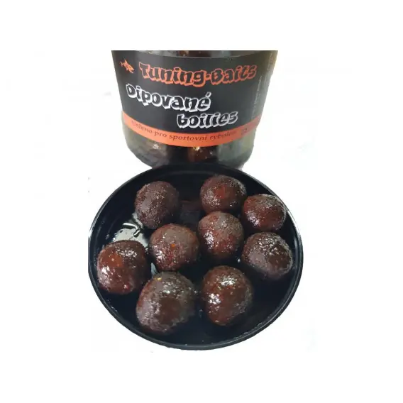 Tuning Baits - Dipované boilies Krill 20mm 250ml Speciální Cena