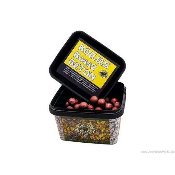 Václavík - Boilies Boss2 BETON - ROZPÁLENÁ ŠVESTKA 25mm/500g Dokud Zásoby Vydrží