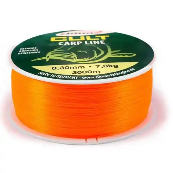 Speciální Cena CLIMAX - Silon CULT Carp Line 600m Fluo-oranžová 0,28mm/6,8kg