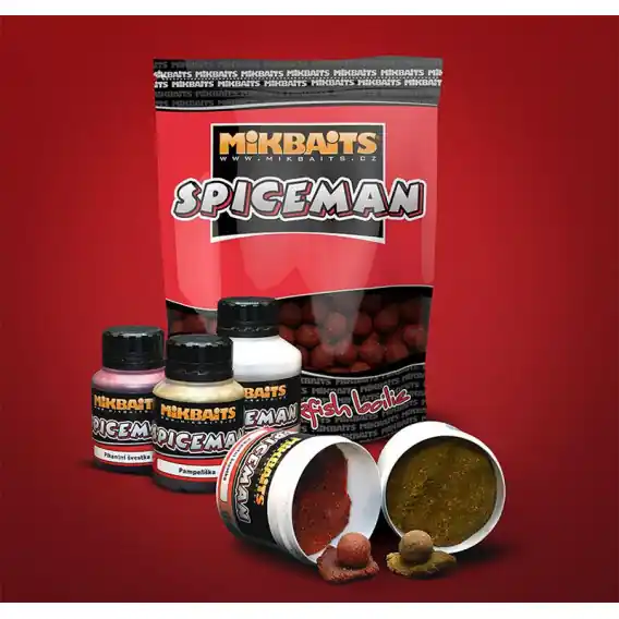 Mikbaits Boilies Spiceman Pampeliška - 20mm/1kg Akční Cena