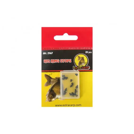 Nová Kolekce EXTRA CARP Rig Ring Stops 20ks