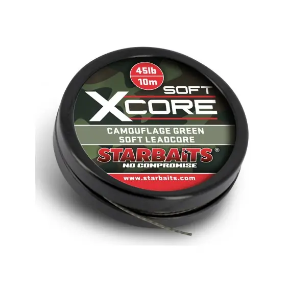 STARBAITS Olověná šňůra X-CORE Cam Soft 10m/45lbs Akce