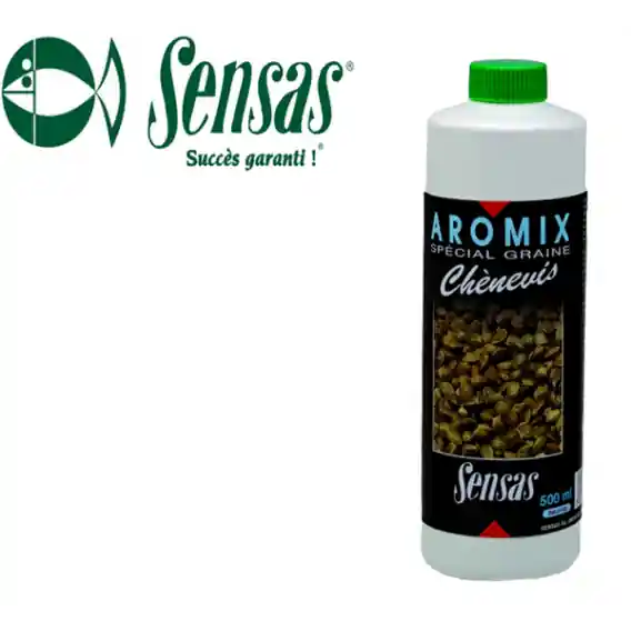 Akční Cena SENSAS aromix 500ml chenevis - konopí