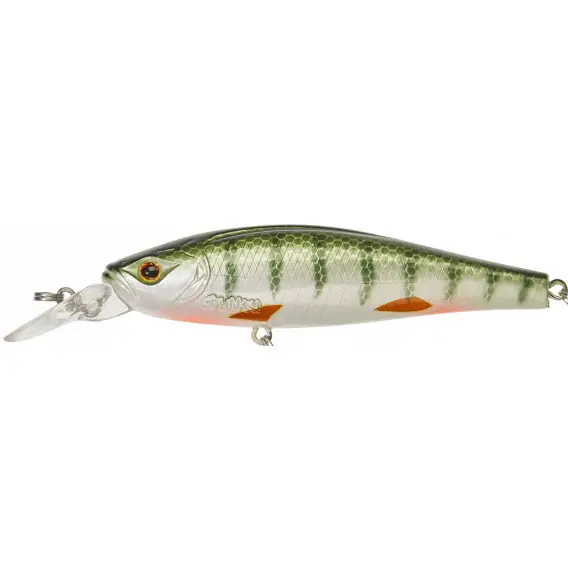 Gunki - Wobler Gamera 9,0cm F Green Perch Autentický
