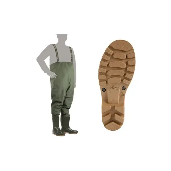 Levný Prsačky DEMAR GRAND CHEST WADERS 3192 ZELENÁ - vel. 44