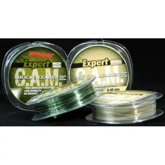Super Cena STARBAITS - C.A.M. Šokový návazec 0,50mm/33lb 70m ZELENÝ