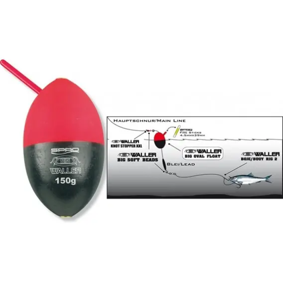 Horká Nabídka Sumcový splávek SPRO WALLER BIG OVAL FLOAT 150g