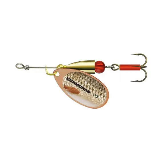 CORMORAN - Třpytka BULLET longcast BRONZOVÁ STŘEVLE s trojháčkem vel. 4 12,5g Expresní Doručení