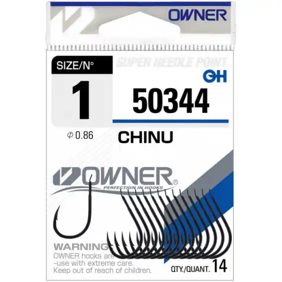 Háček OWNER CHINU 50344 Vel. 5 - bal. 17ks. Ihned K Objednání